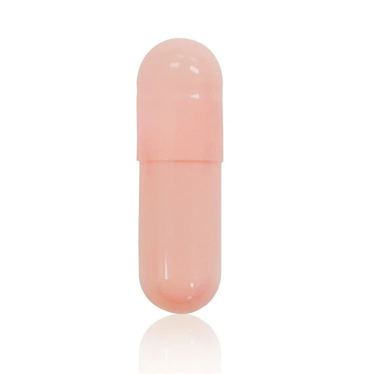 Light Pink Gelatin Capsules
